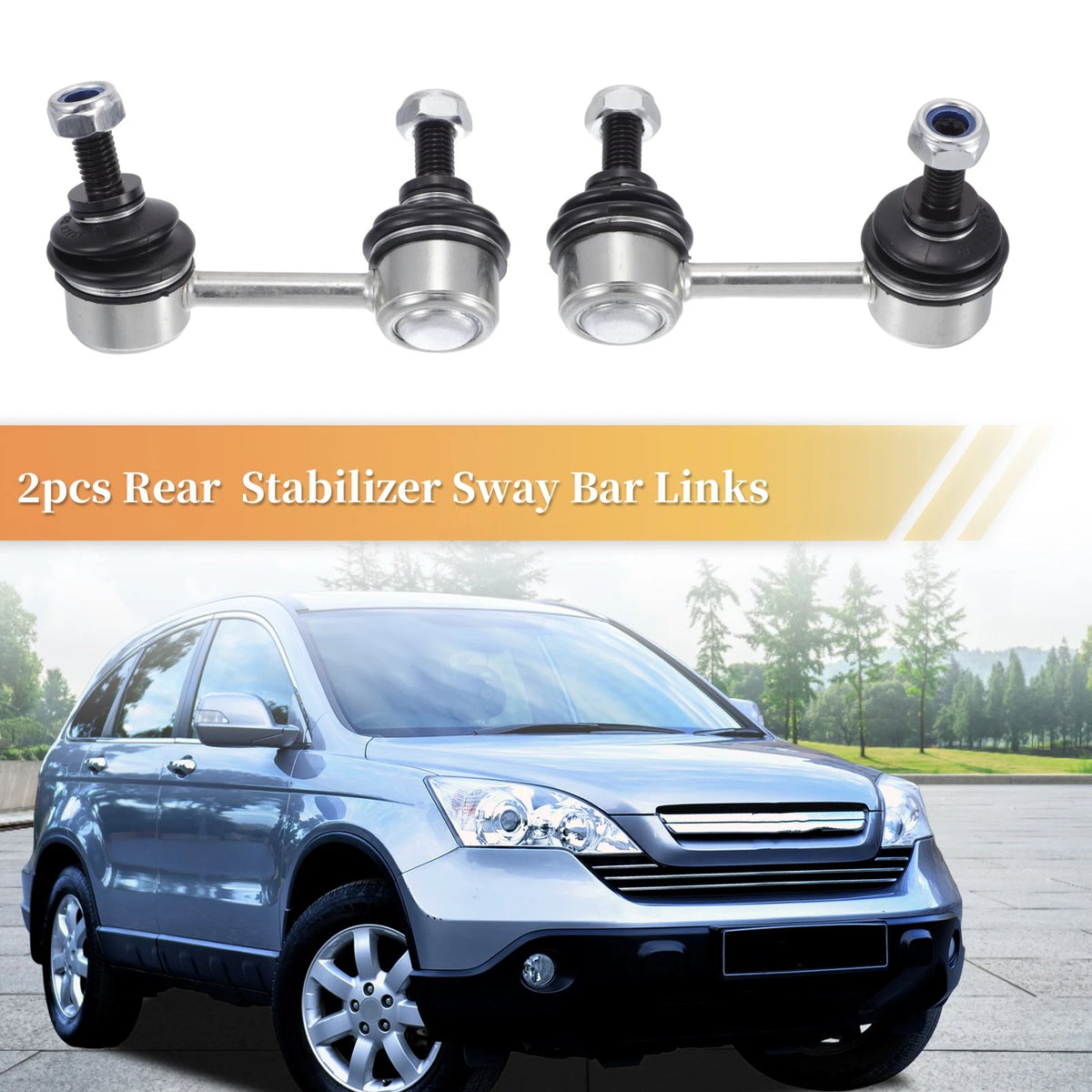 2pcs Rear Stabilizer Sway Bar Link for Acura ILX (2013–2019) No.K750125/K750126