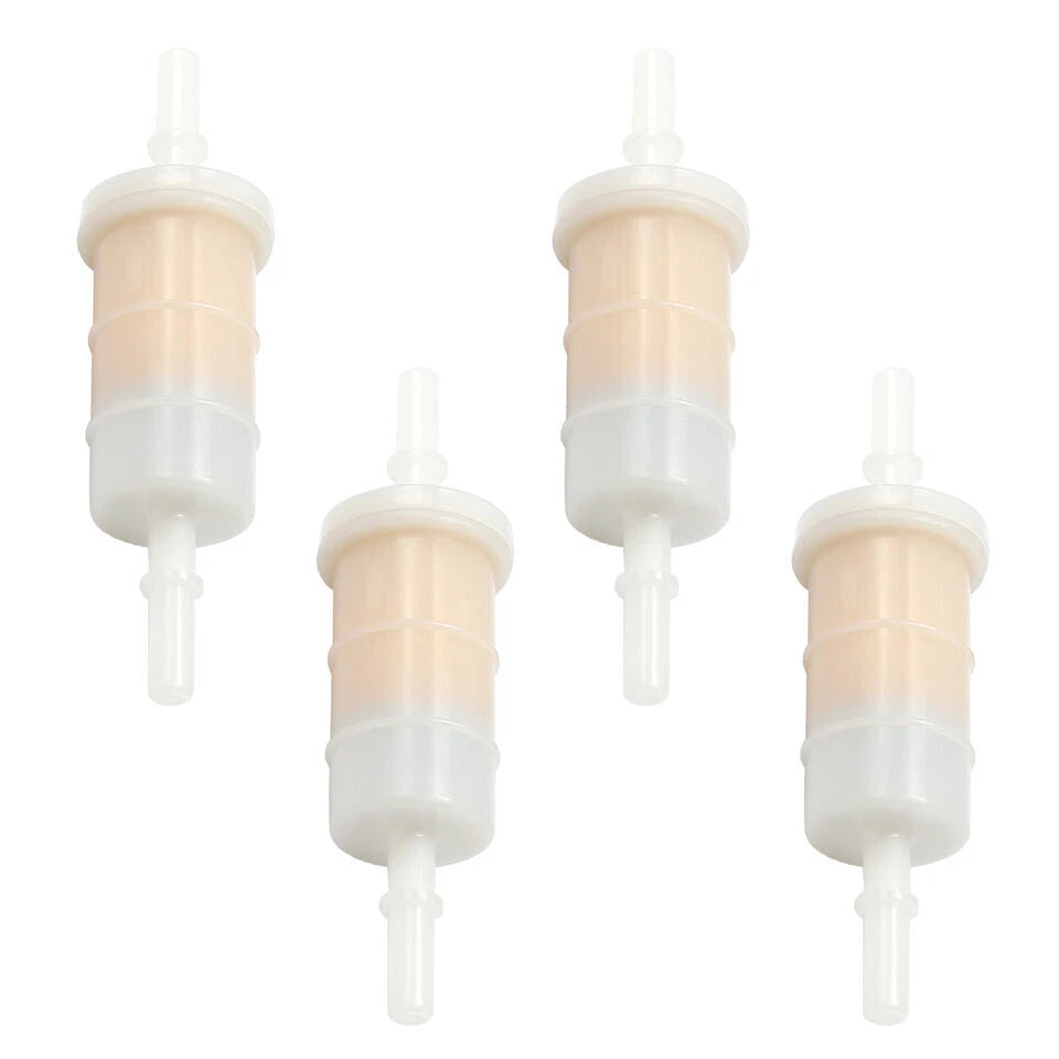 Set of 4 Gasoline Filters for Mercury Marine Outboard (35-879885Q, 35-879885T)