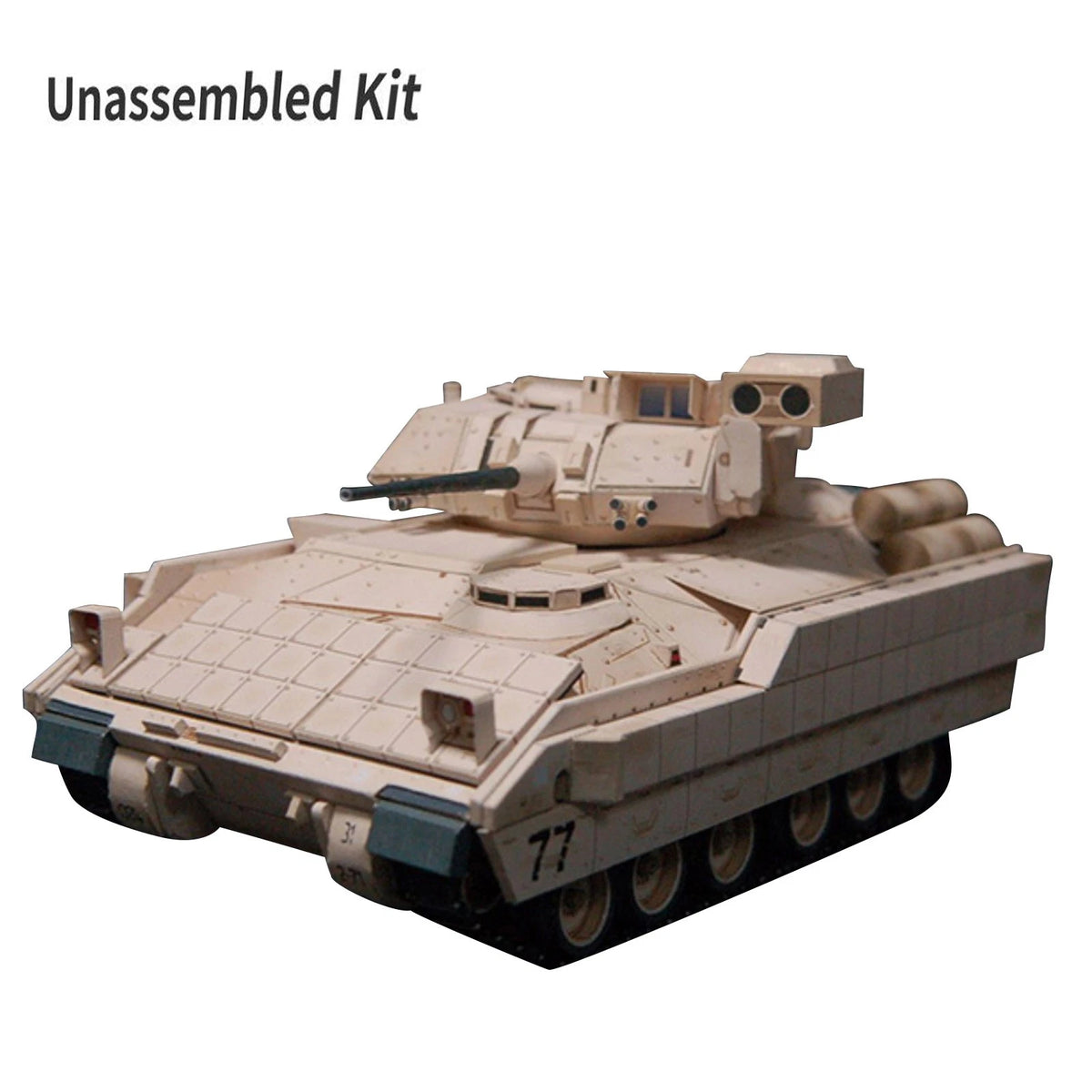 1/43 M2 Bradley Infantry Fighting Vehicle Model Kit (Unassembled)