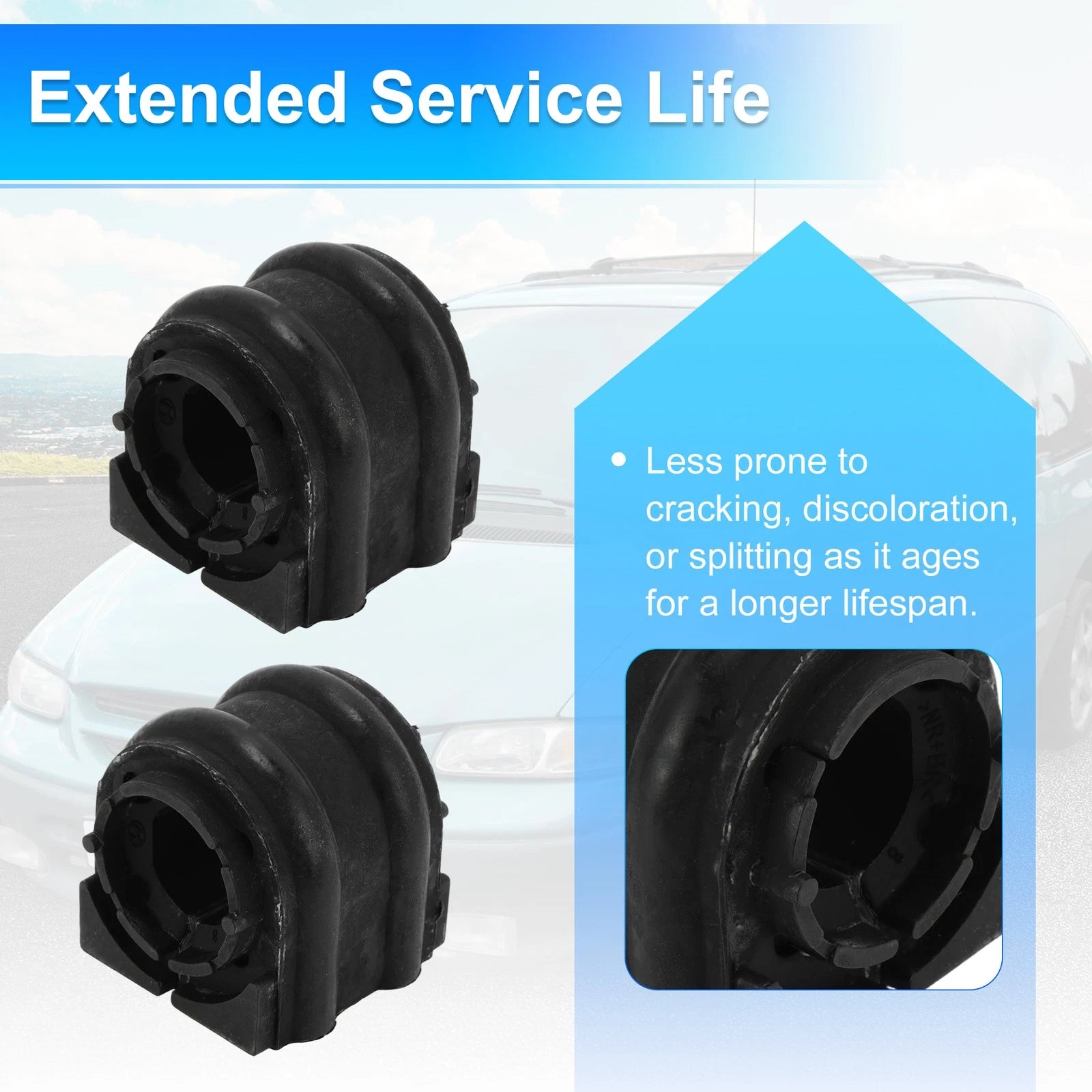 Stabilizer Sway Bar Bushing Kit Heavy Duty for Hyundai Genesis Coupe (2013–2015)