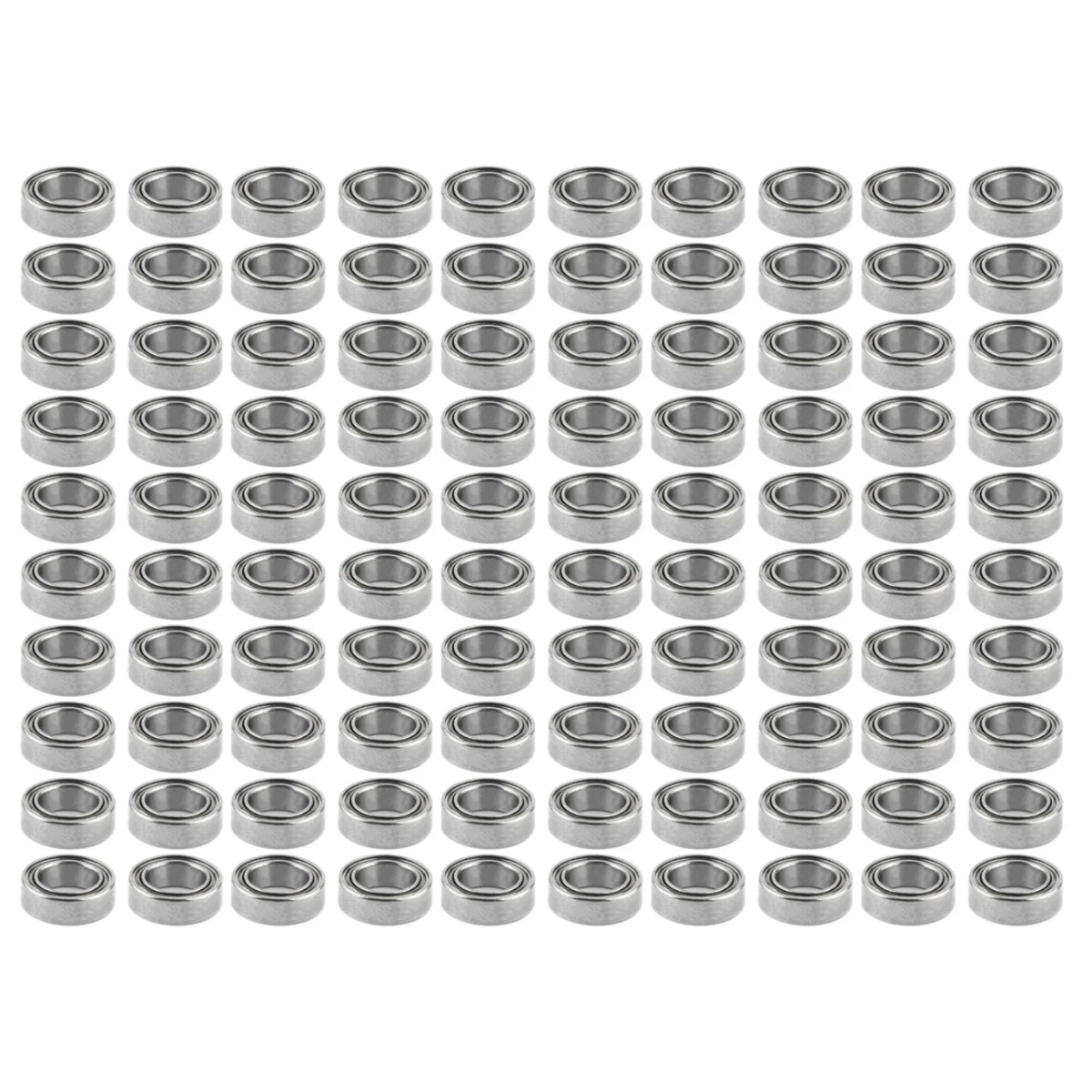 100 Pack MR85ZZ Steel Shielded Ball Bearings for (5x8x2.5)