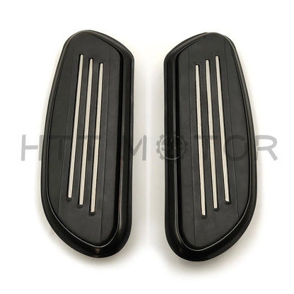 Black Streamline Passenger Floorboard for Harley Touring Road Street Glide (1993–2019)