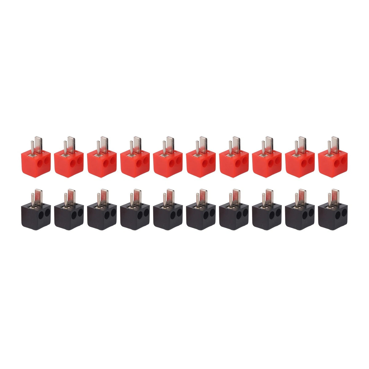20PCS 2 Pin Audio Video Adapters for Home Theater Systems