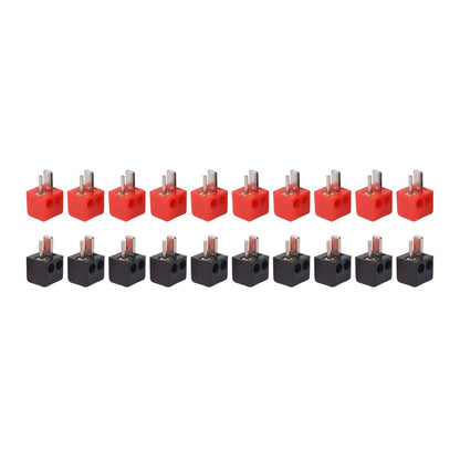 20PCS 2 Pin Audio Video Adapters for Home Theater Systems