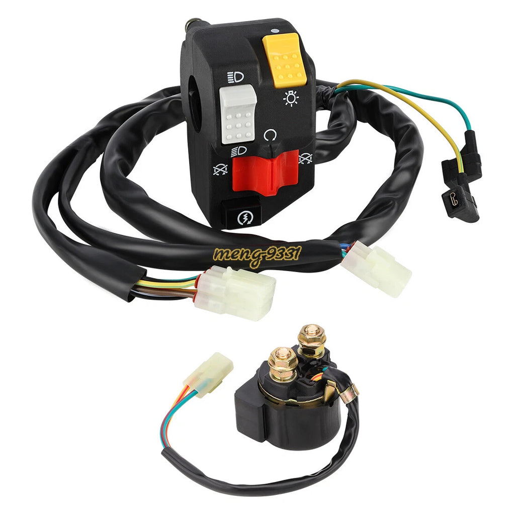 Handlebar Switch & Starter Relay for Honda TRX450ER (2006–2014)