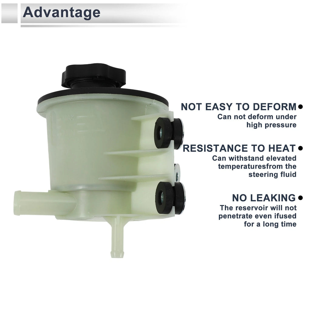 Power Steering Reservoir for Ford Taurus (2000–2005) 1 Pc Beige