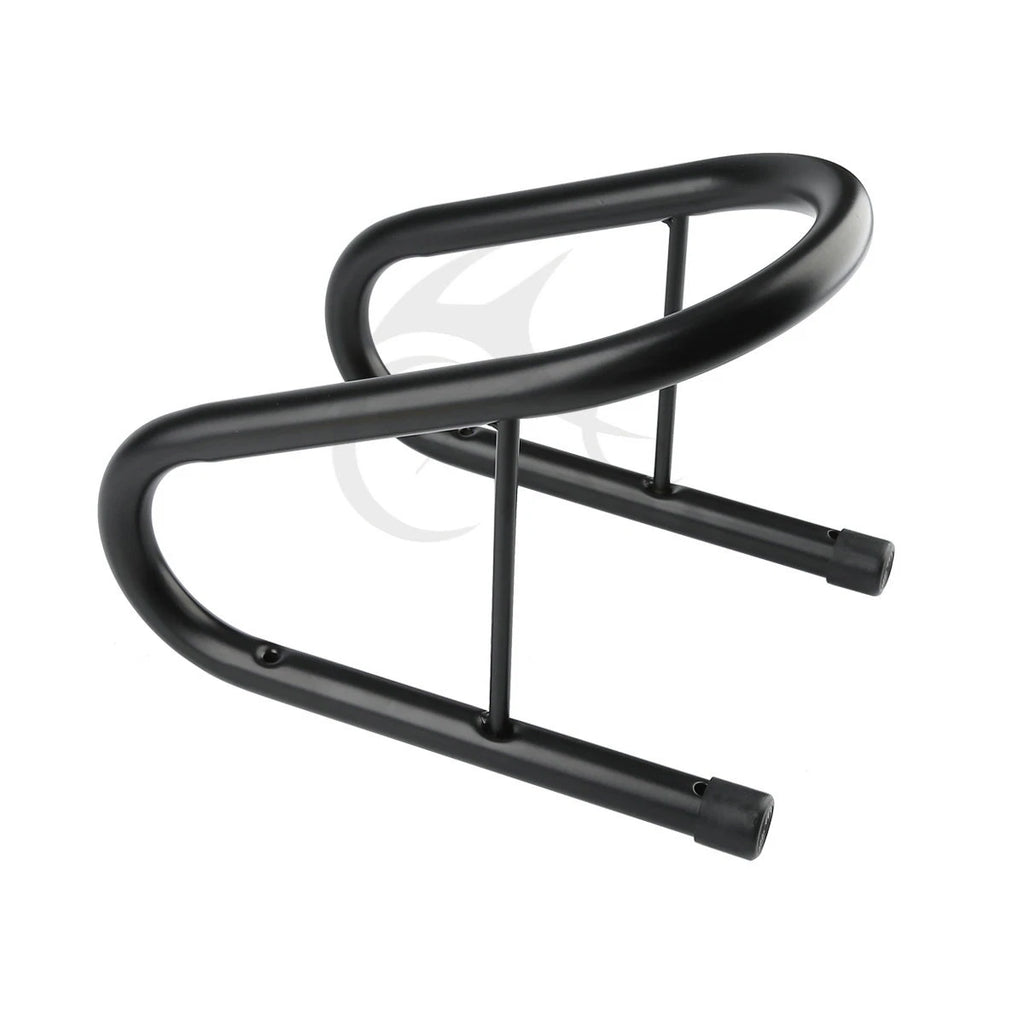 6.5" Black Motorcycle Tire Wheel Chock + Quick Release Hardware for Motorcycles