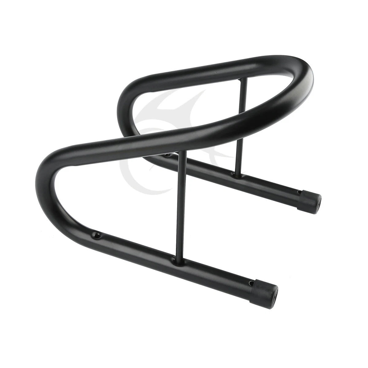 6.5" Black Motorcycle Tire Wheel Chock + Quick Release Hardware for Motorcycles