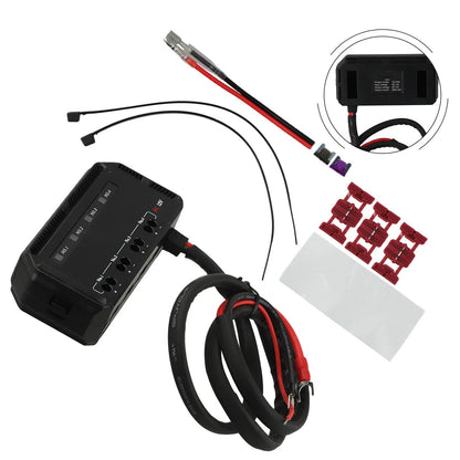Wiring Solution Fuse Junction Box with LEDs for Car Motorcycle (20A)