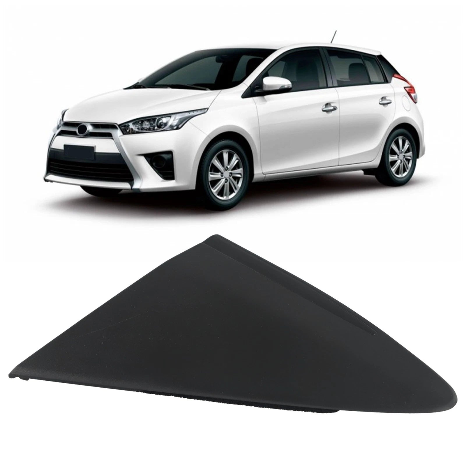 Left Mirror Pillar Trim Molding for Toyota Yaris (2015–2017)