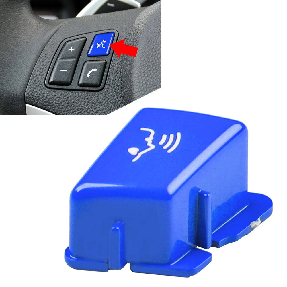 Steering Wheel Voice Control Button Cover For M3 E81 E82 E87 E90 E92 E93 X1 E84