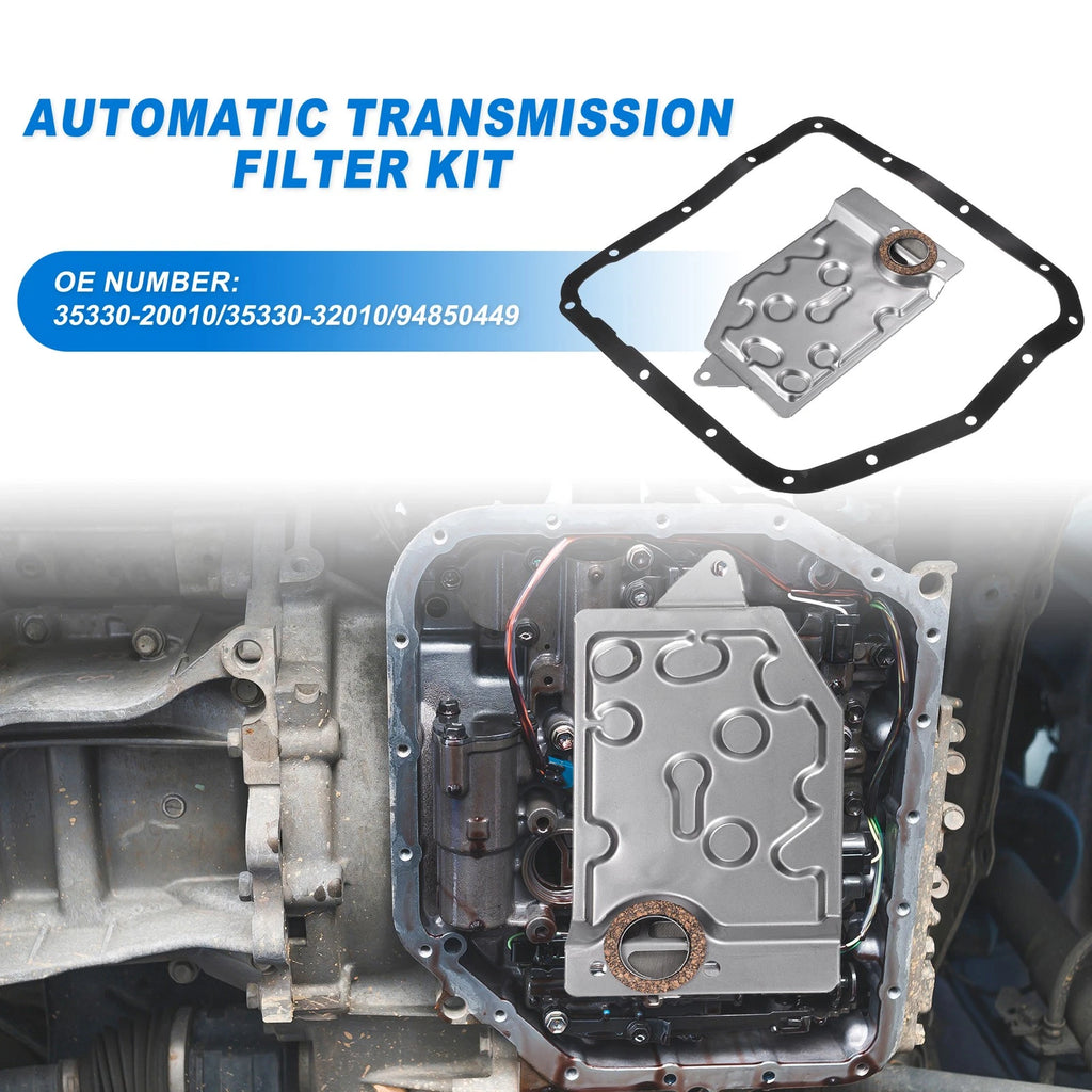 Transmission Filter Oil Pan Gasket Replacement for Toyota A130 A140 (2000–2016)