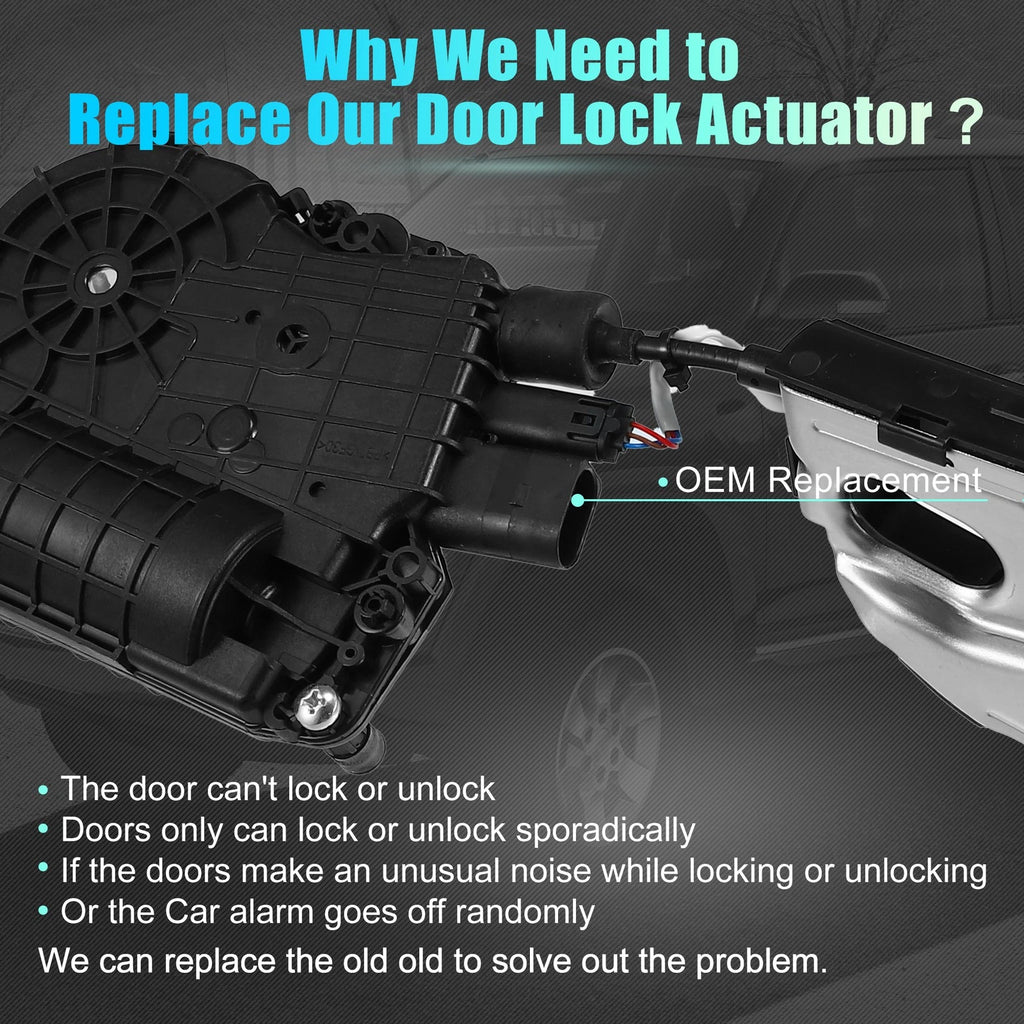 Front Right Door Lock Actuator Assembly for BMW X5 E70 X6 E71 (2007–2014)