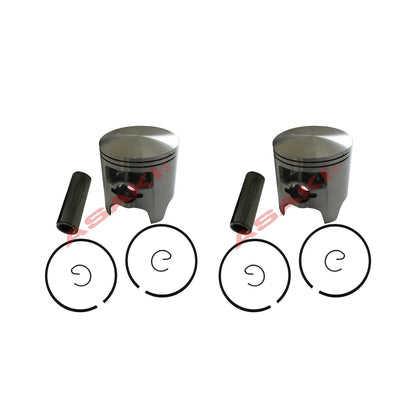 2X Piston Kit for Yamaha 540 (09-808-01, 8R6-11635-00 0.25 + Ring)