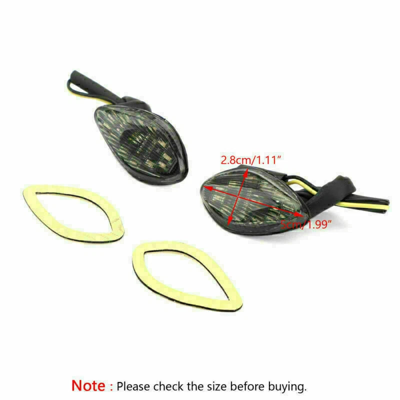 Smoke Turn Signals for Honda CBR 600 F3/F4/F4i/1000 RR/CB 919 (1997–2007)