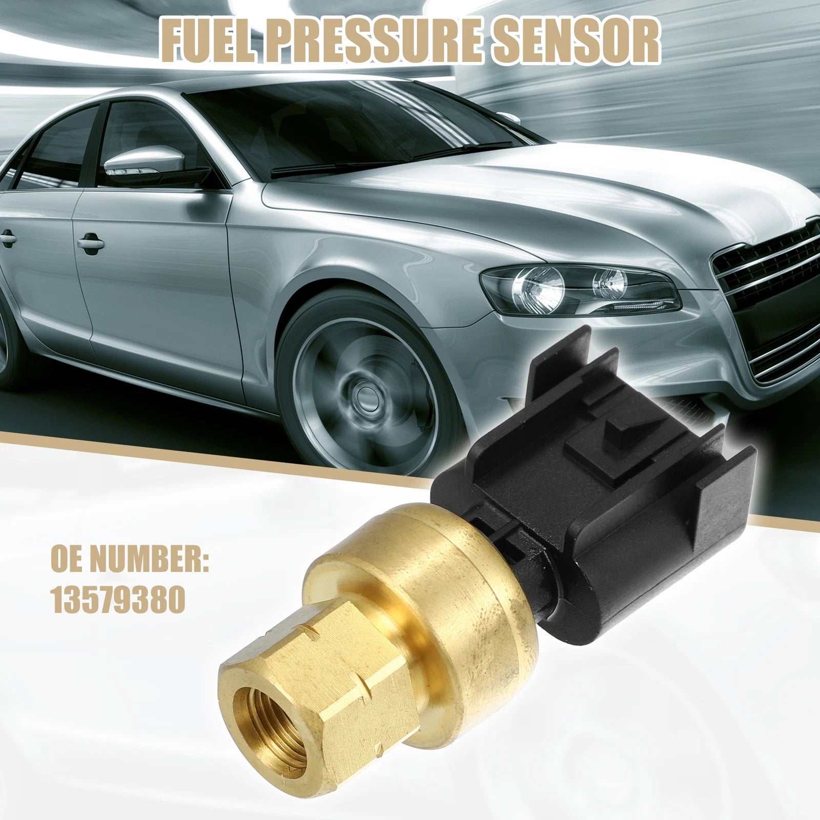 Fuel Pressure Sensor OEM Replacement for Buick Cadillac Chevrolet (2005–2015)