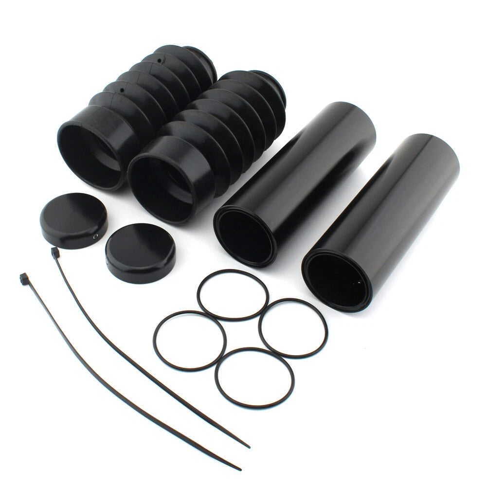 Front Fork Cover Tube Cap Kit for Harley Davidson Dyna (2006–2017)