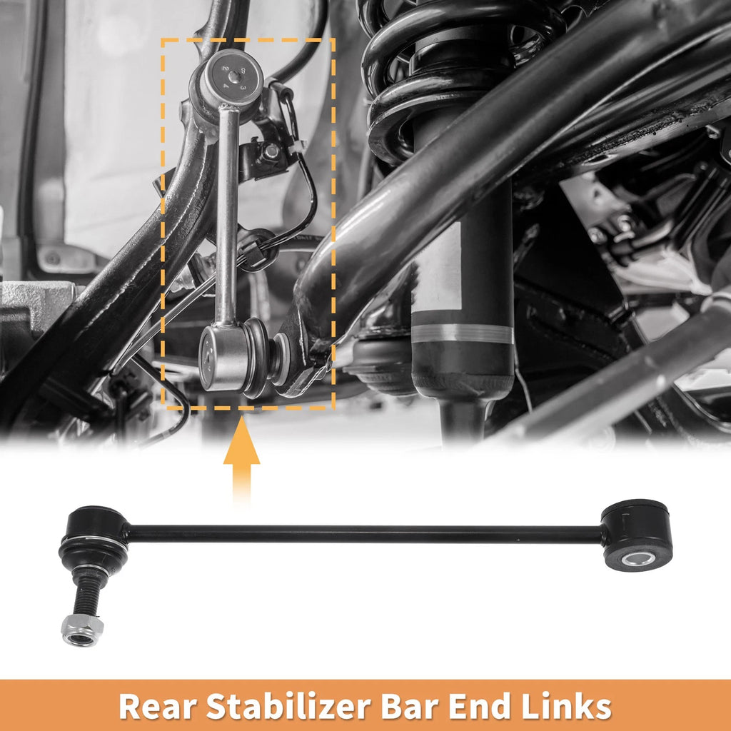 2pc Rear Stabilizer Sway Bar Links Replacement for Dodge Ram 1500 (2009–2018)