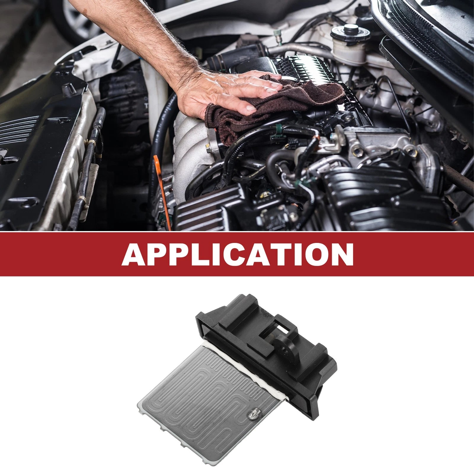 HVAC Blower Motor Resistor Replacement for Chevrolet Spark 2016–2022