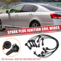 Ignition Coil and Spark Plug Wire Set for Toyota Supra (1993–1996)