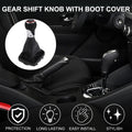 5 Speed Shift Knob with Boot Cover for Audi A3 S3 8P (2003–2013)