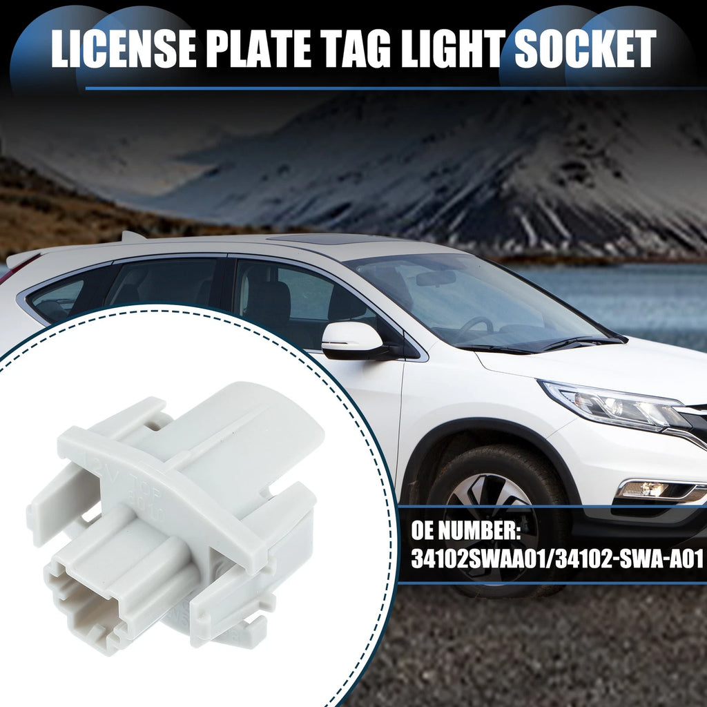 License Plate Light Socket Replacement for Honda Civic (2001–2019)