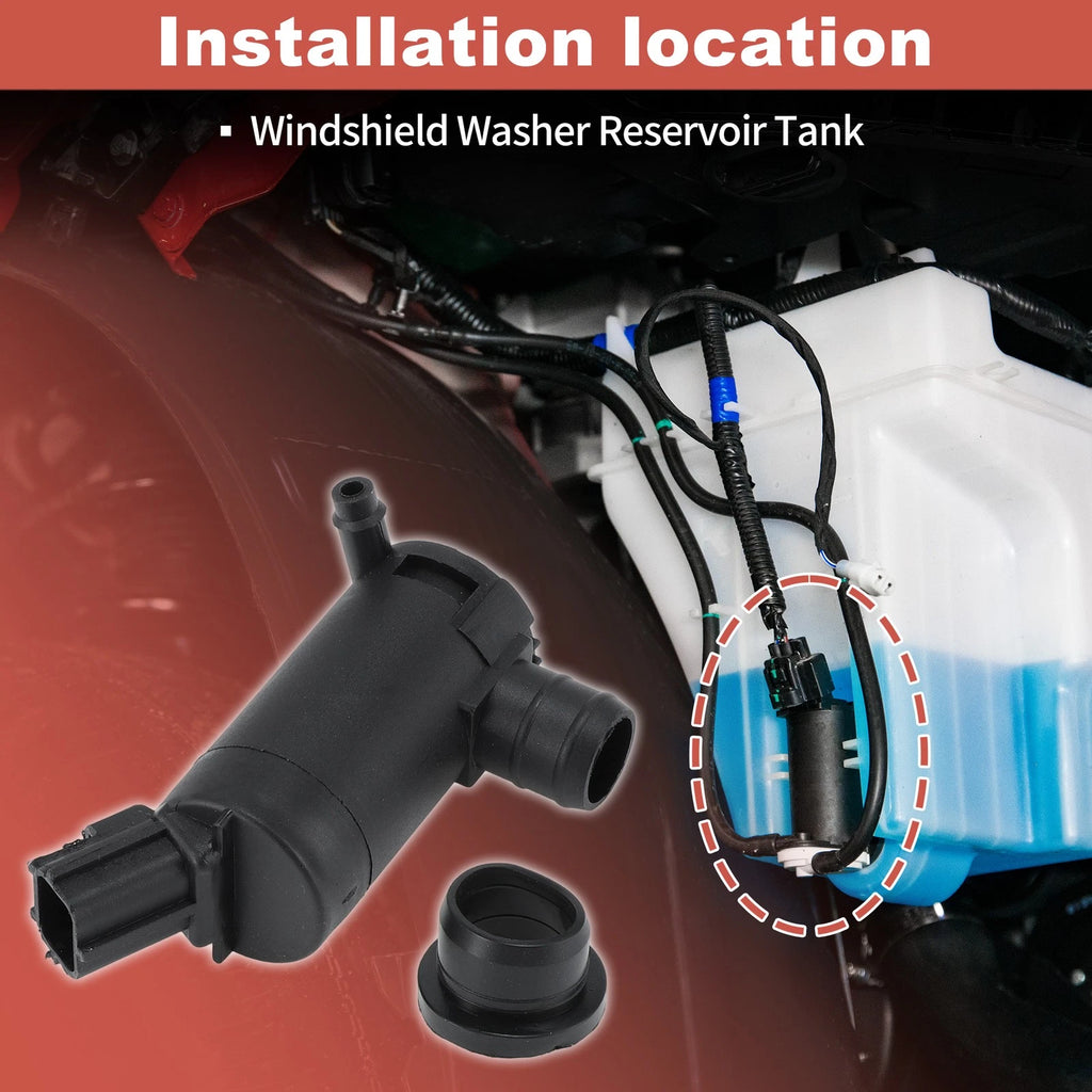 A2253729000 Windshield Washer Fluid Pump for Freightliner M2 (2003–2023)