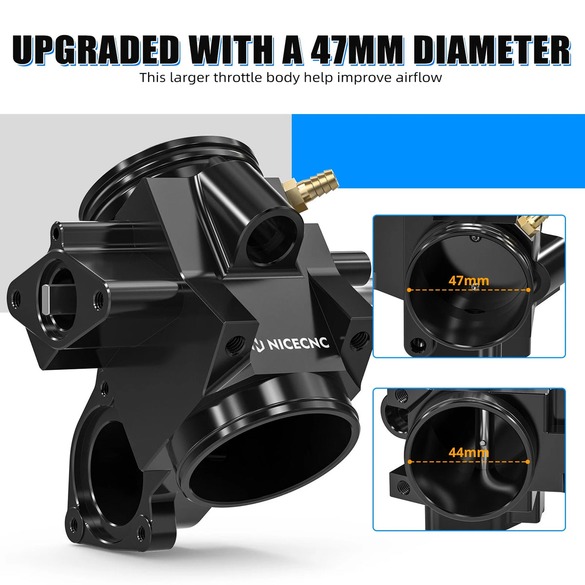 Throttle Body Kit for Yamaha YFZ450R Special Edition (2009–Present)