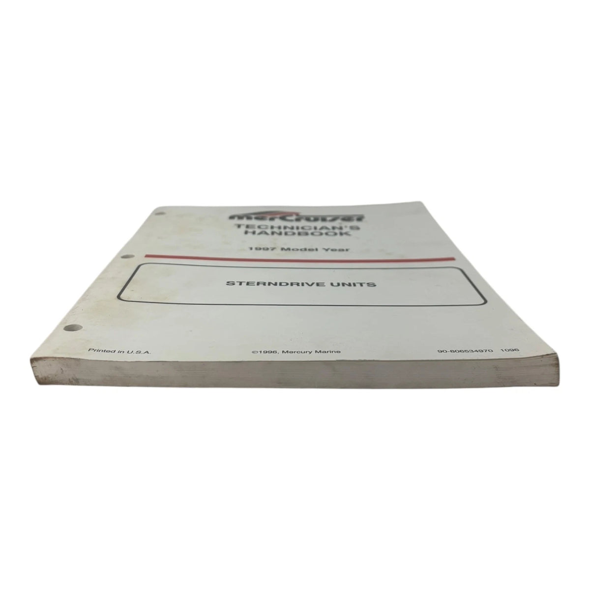 Technician's Handbook for MerCruiser Sterndrive Units (1997) 90-806534970