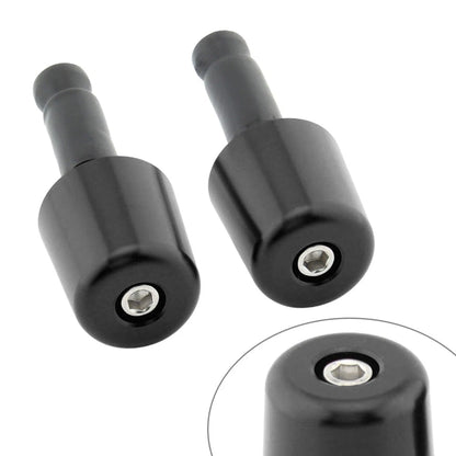 Handlebar Grips for Universal Motorcycle (1.5 in/38.1mm) Black