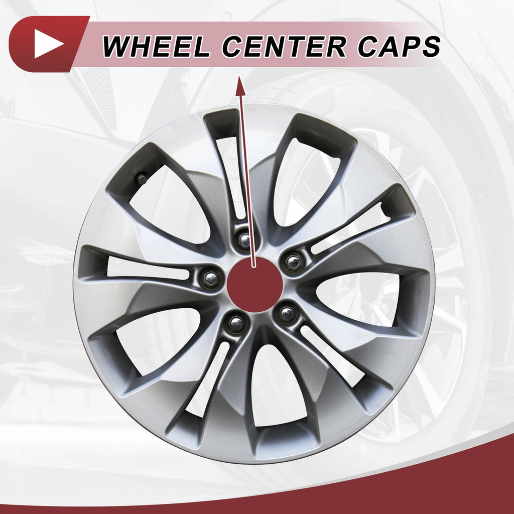 Wheel Center Caps Replacement for Chevrolet Silverado 2500 3500 (2001–2010)