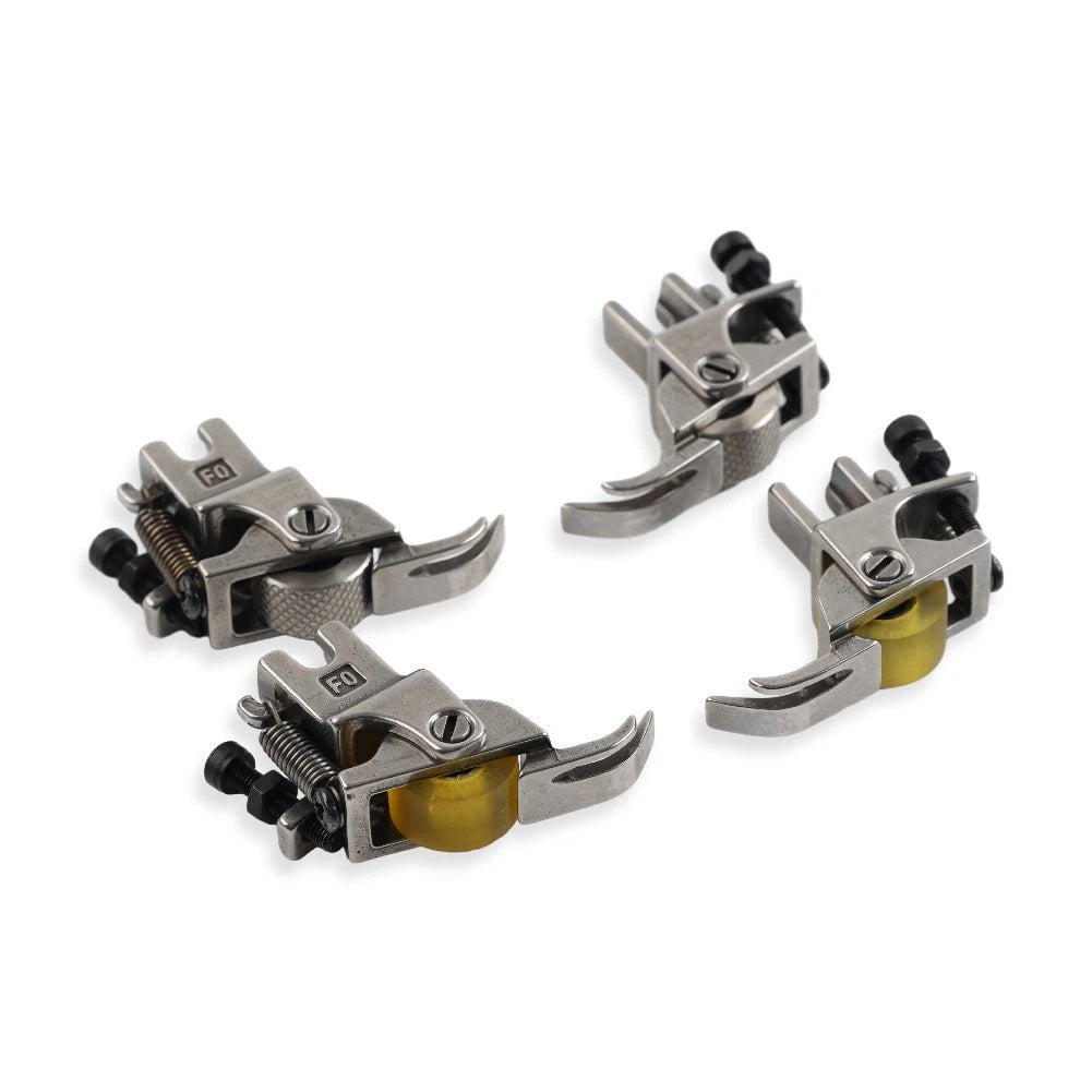 Adjustable Zipper Wheel Roller Presser Foot for Industrial Sewing Machines