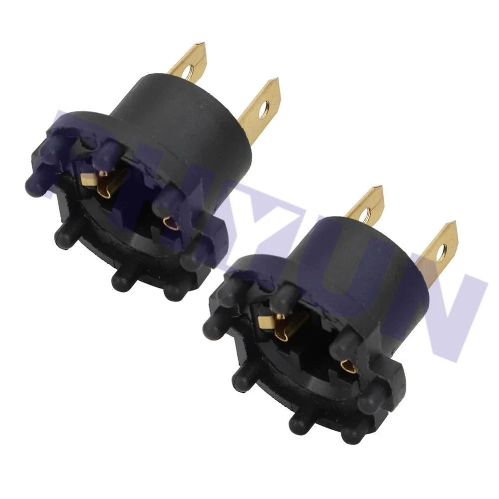 2X Low Beam Headlight Socket Male B28V-51-0A3 for Mazda 3 5 Protege (2001–2010)