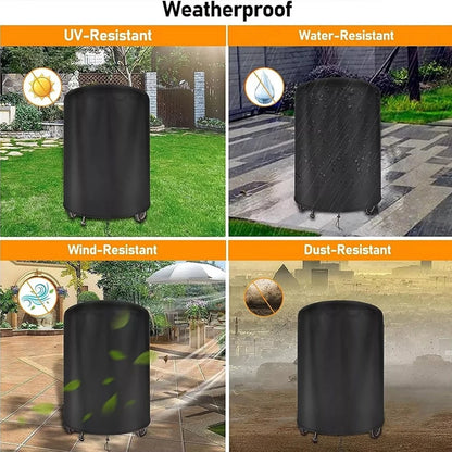Protective Rain Cover for Weber Grill (Outdoor Waterproof BBQ Shield)