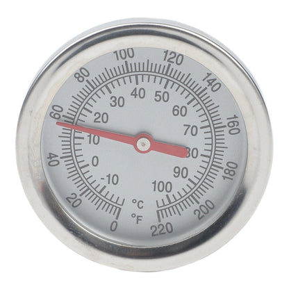 19-Inch Stainless Steel Soil Thermometer for Gardening