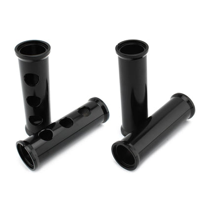 2 Pcs Front Fork Cover for Harley 883 1200 (2000–2021) Aluminum Black