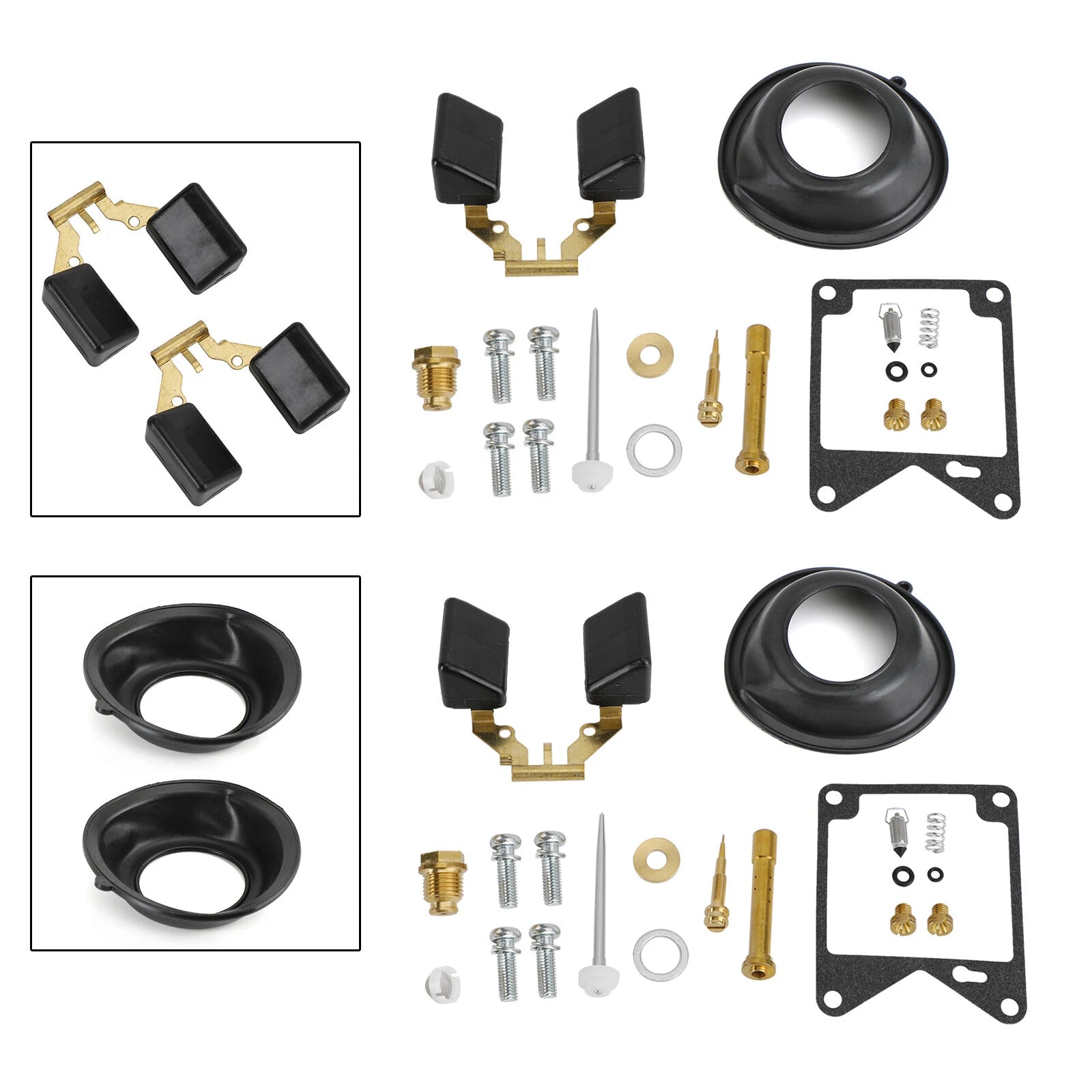 2X Carburetor Rebuild Kit for Yamaha Virago 750 XV750 (1981–1983) T9