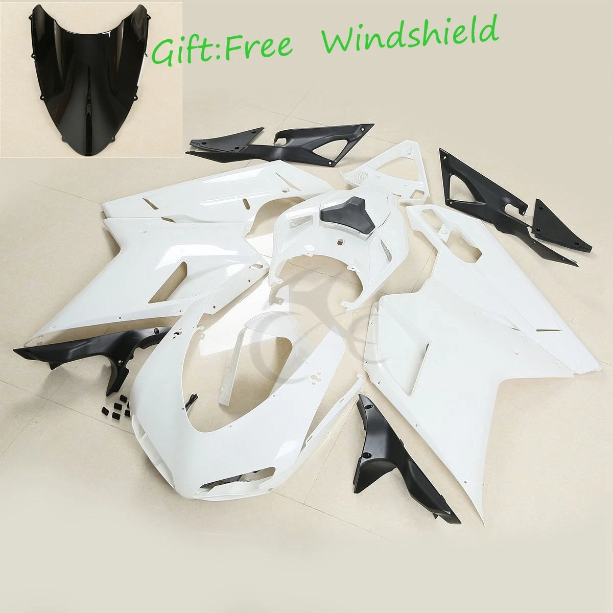 Fairing Bodywork Kit for Ducati 848 1098 1198 (2007–2012)