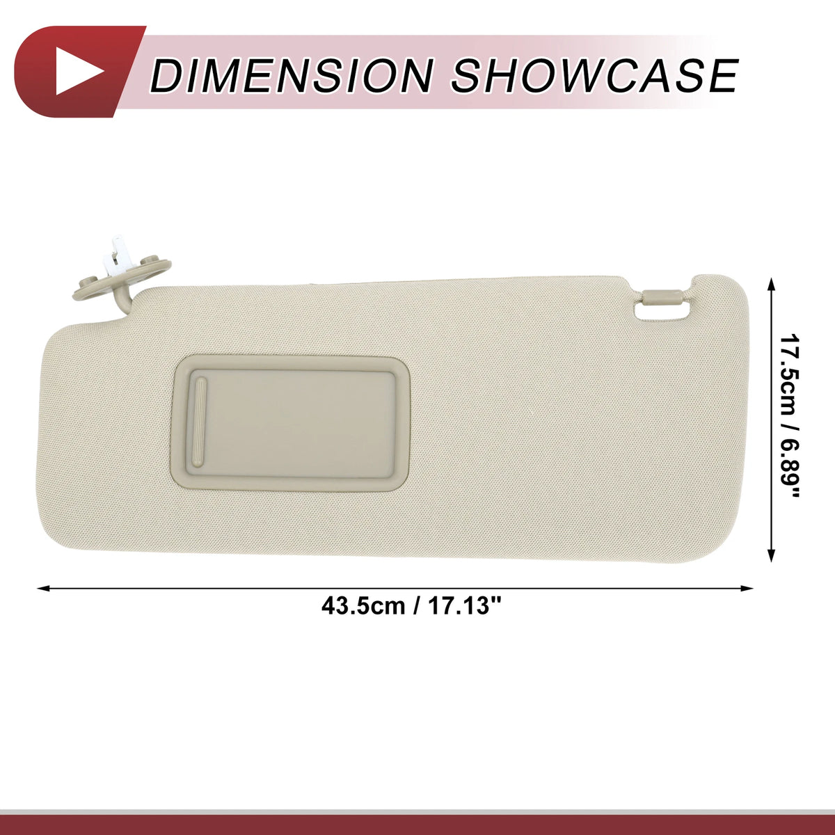 Car Sun Visor No. 74320-35A91-B1 for Toyota 4Runner (2010–2023) Left Driver Side