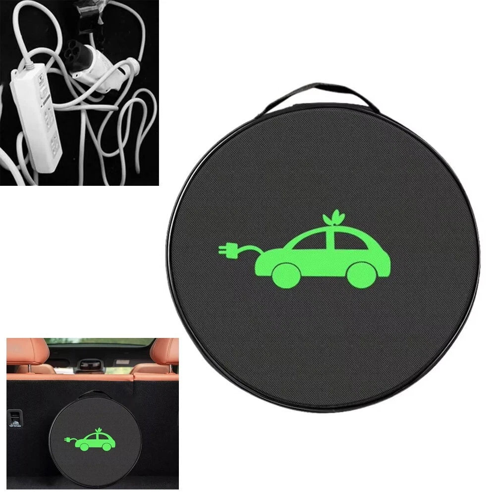 Portable Car Charging Cable Organizer Bag for EV Charger (Universal)