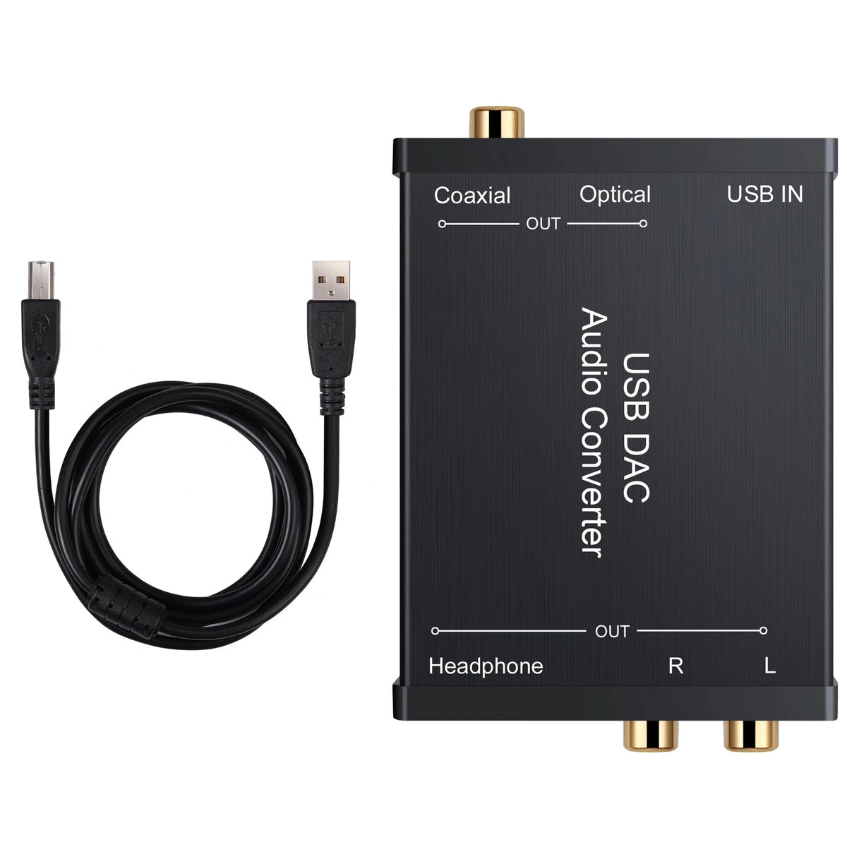 USB DAC Audio Converter for Windows XP, Mac OS (1 Pcs)