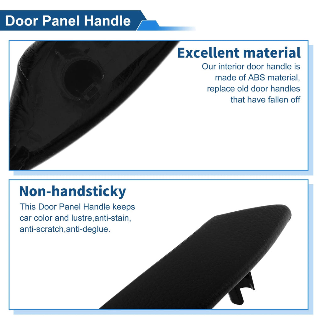 Inner Door Panel Handle for BMW X5 X6 E70 E71 E72 (2007–2013) No. 51416970236 Black