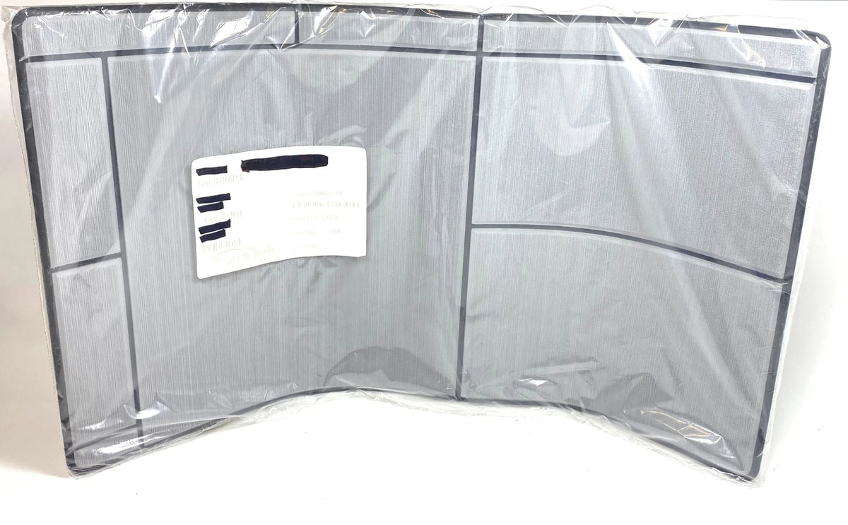 SeaDek Boat Mat 45659-80066-10 for (25.5'' x 14.5'', Grey/Black)