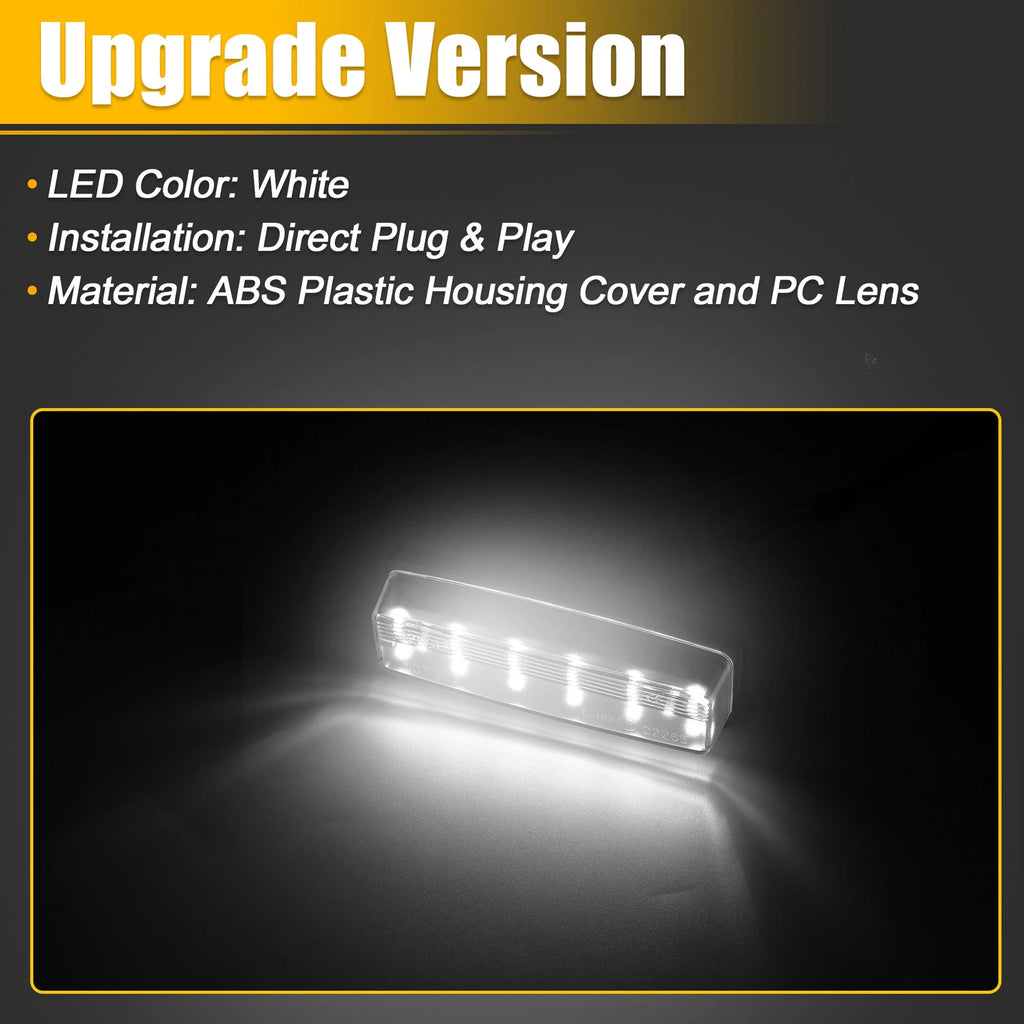 2X LED License Plate Light for Mazda MX-5 Miata (2006–2015)