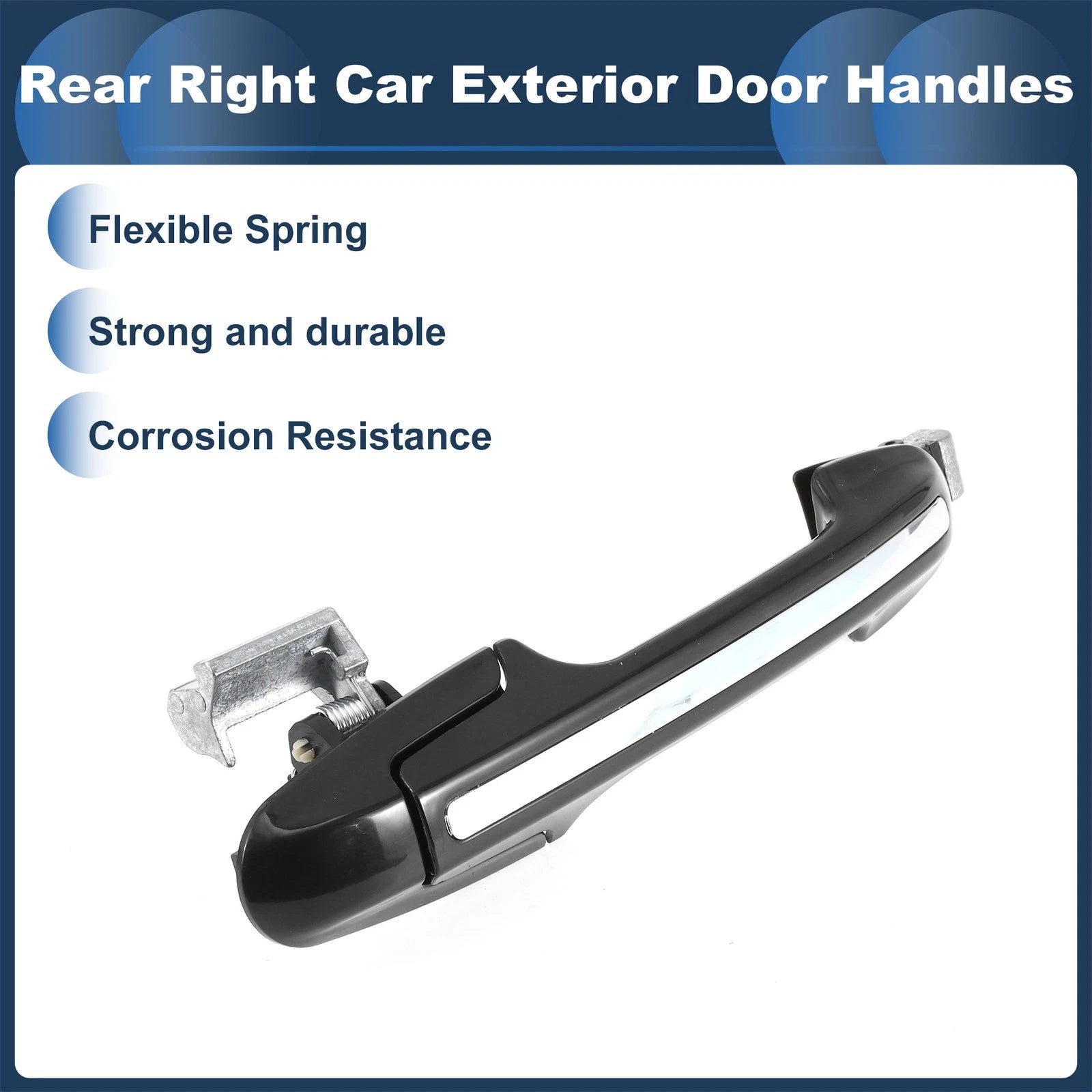 Rear Right Exterior Door Handle Replacement for Honda Accord (2018–2022)