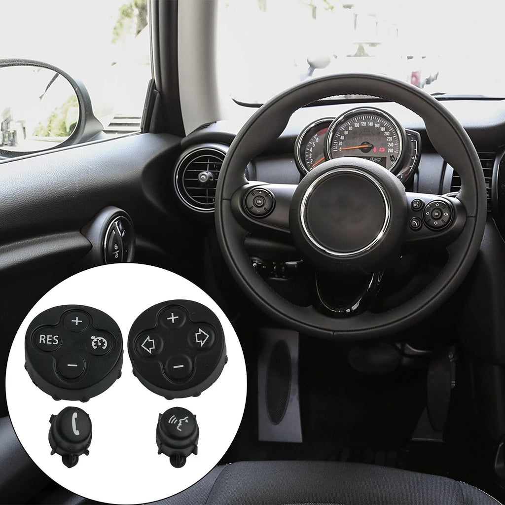 Cruise Control Button Covers Set for Mini Cooper (2007–2015)