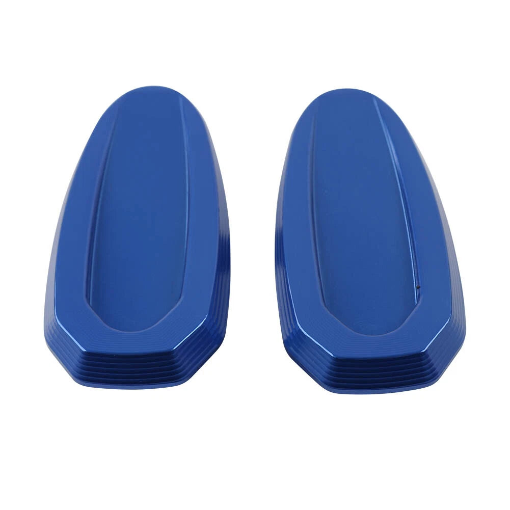 Rearview Mirror Block Off Base Plates Cover Blue For BMW S1000RR 20-23 M1000RR