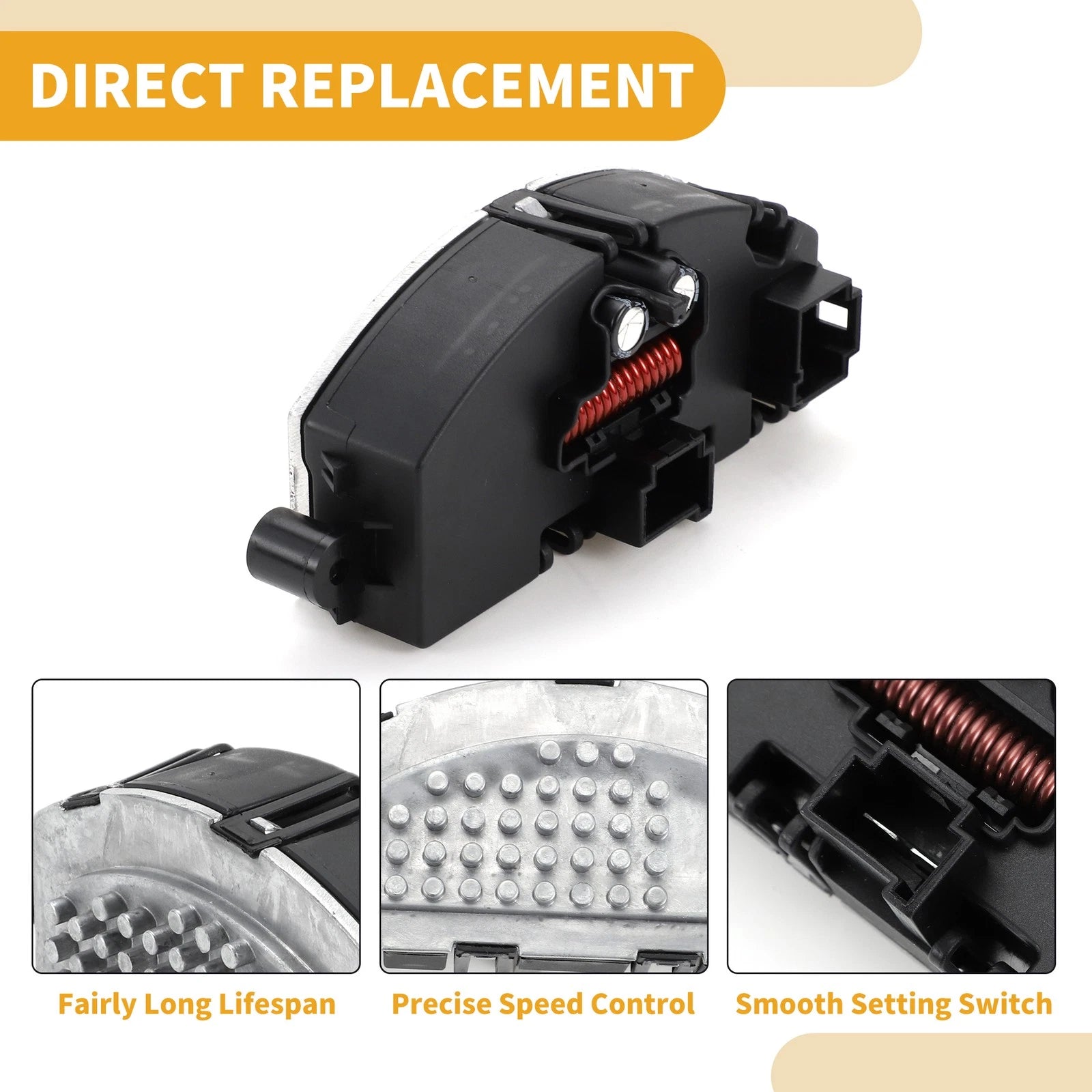 HVAC Blower Motor Resistor Replacement for Audi S3 TT (2015–2019)