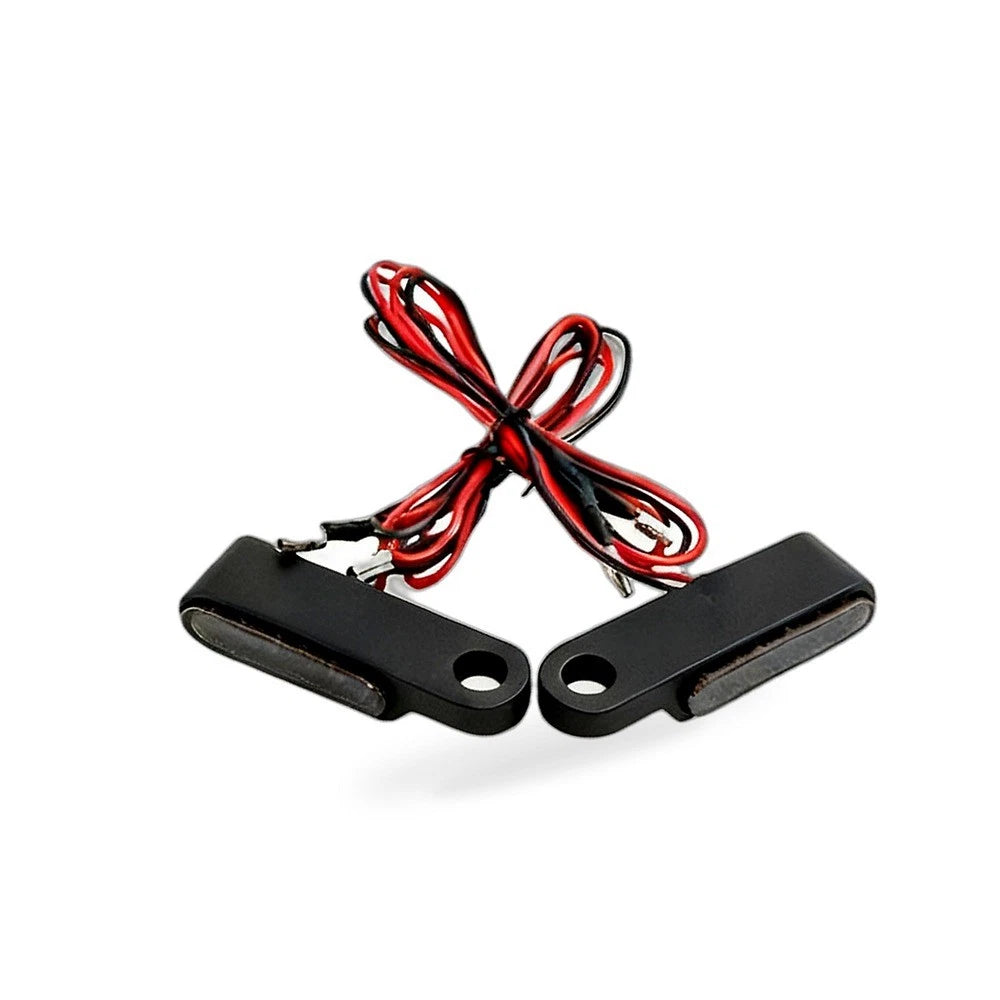 2X Black LED Mini Turn Signal Blinker for Harley Davidson Motorcycle