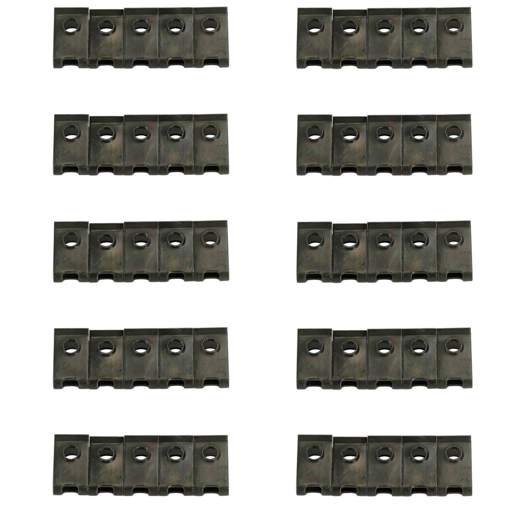 50x M5 5mm Motorcycle Fairing Spring Clips U Nut T9